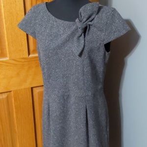 Grey Oscar De la Renta Dress